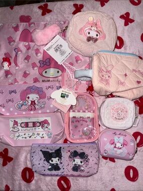 Sanrio My Melody pouch bundle